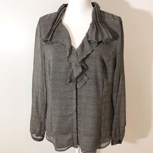 Coldwater Creek Striped Blouse